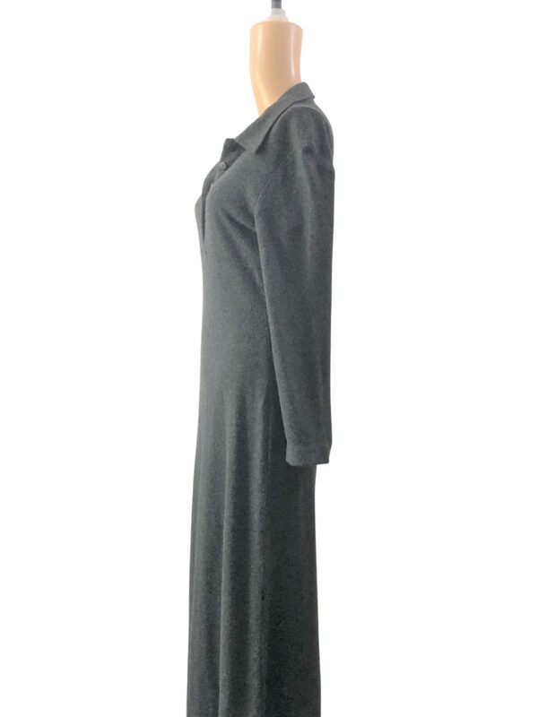 Vintage Byer Too! Made in USA Sweater Maxi Size M Dress - Image 2