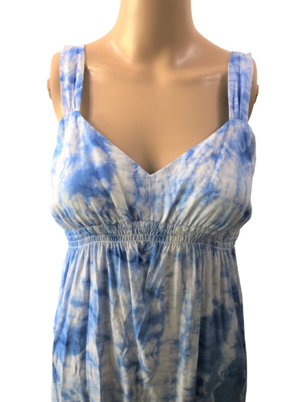 Jones NY Sport Tie Dye Size 4 Sleeveless Long Dress - Image 2