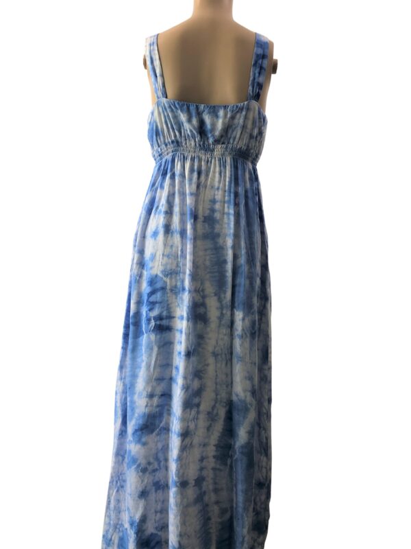 Jones NY Sport Tie Dye Size 4 Sleeveless Long Dress - Image 4