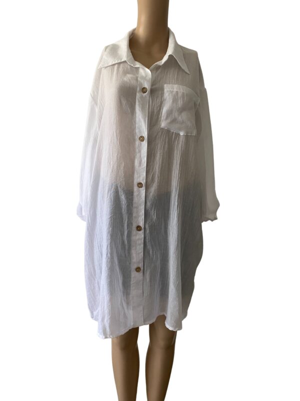 Wearabouts Button-Down Shirt Style Bohemian 1X Dress