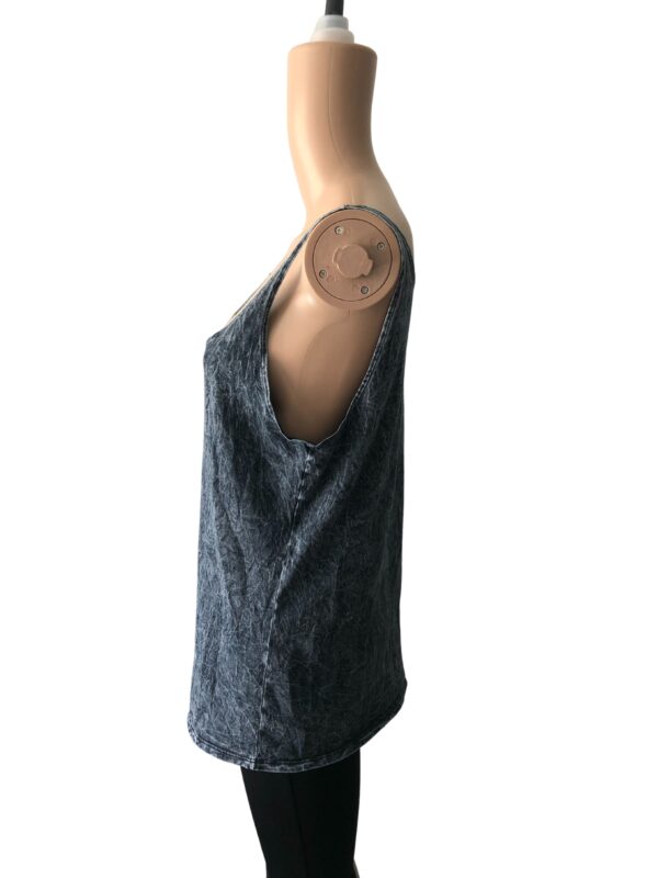 Bella + Canvas Stonewash Flowy Size S Tank Top - Image 2