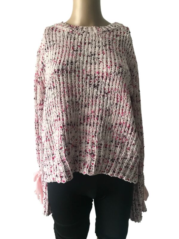 Cupio Lightweight Confetti Pink Size M Sweater