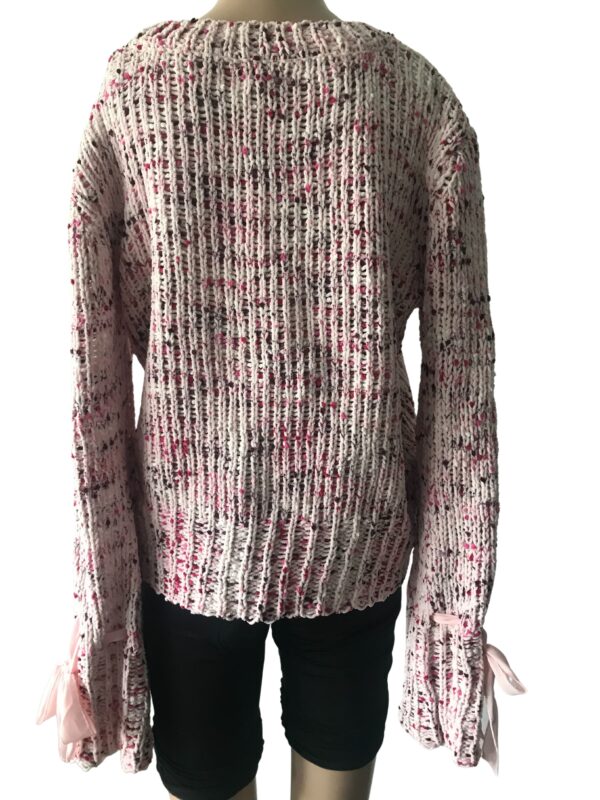 Cupio Lightweight Confetti Pink Size M Sweater - Image 3