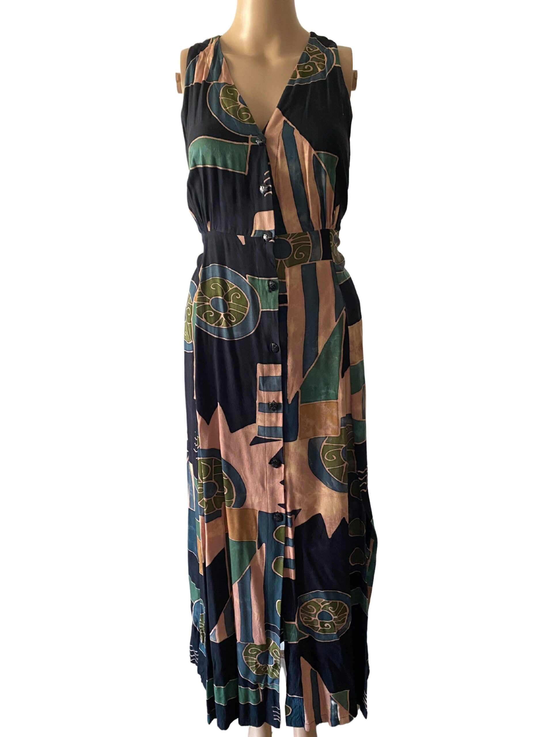 VINTAGE Serendipity Button-Down Maxi Dress - Size 3 - Catherines ...