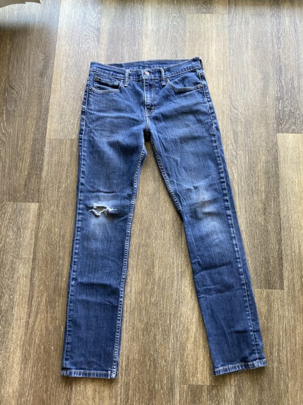 Levi's 511 31x32 distressed Slim Fit Blue jeans - Image 3