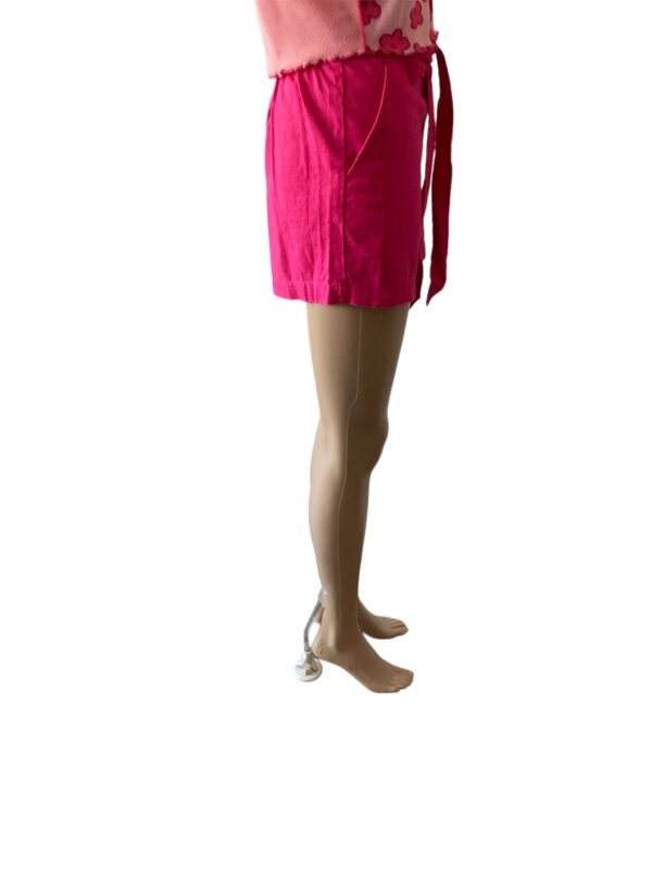 J. Crew Hot Pink Linen Blend Size 4 Hot Pink Shorts - Image 2