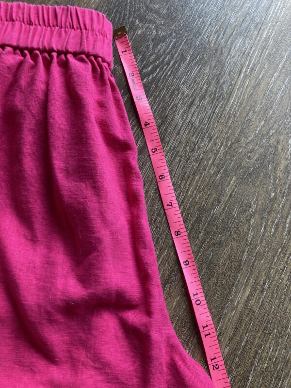 J. Crew Hot Pink Linen Blend Size 4 Hot Pink Shorts - Image 7