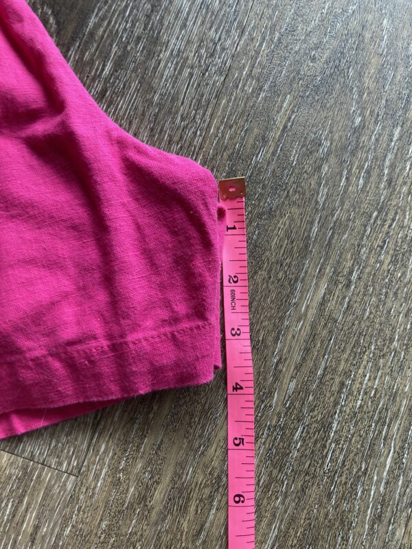 J. Crew Hot Pink Linen Blend Size 4 Hot Pink Shorts - Image 8