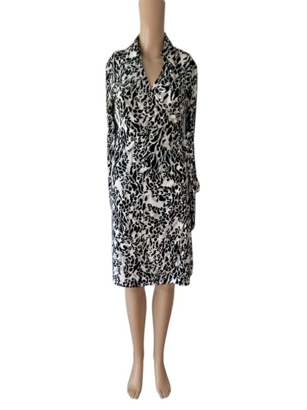 Express Real Wrap Size 5/6 Animal Print Dress