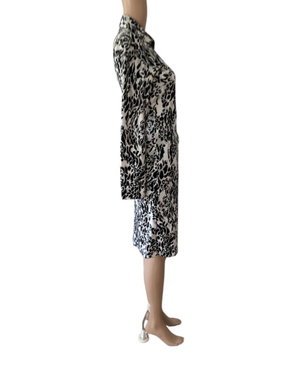 Express Real Wrap Size 5/6 Animal Print Dress - Image 2