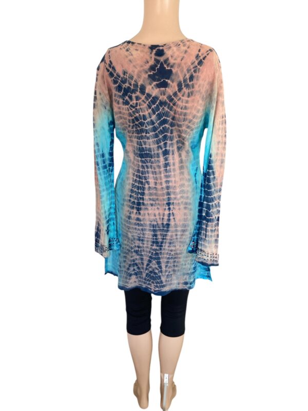 Karma Highway Tie-Dye Size S Tunic Blouse Mini Dress - Image 3