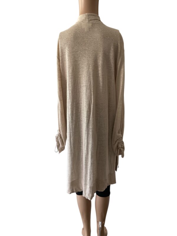 J. Jill Love Linen Size L Neutral Cardigan - Image 3