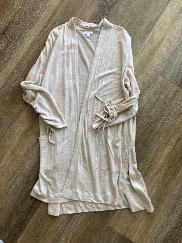 J. Jill Love Linen Size L Neutral Cardigan - Image 4