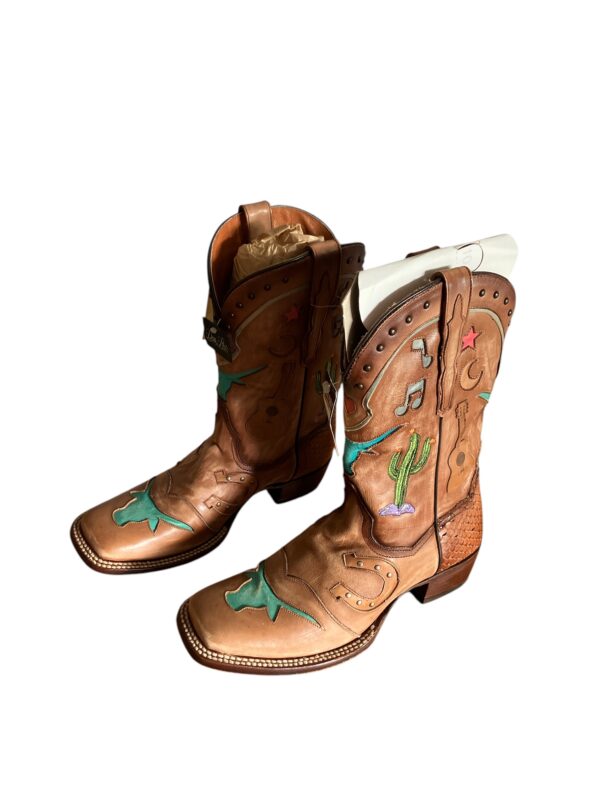 Dan Post Western Dream Size 9.5 Country Boots - Image 2