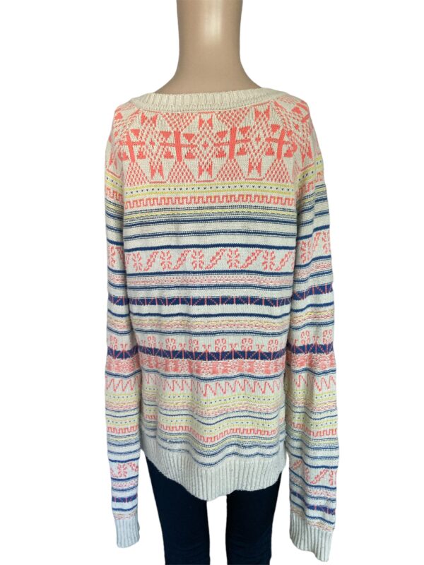 Anthropologie Fiets Voor 2 Size M Split Neck Sweater - Image 3