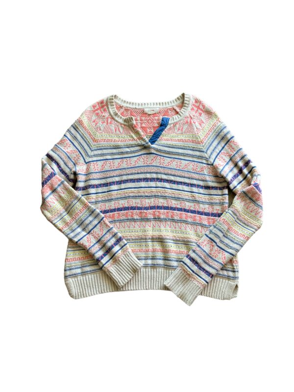 Anthropologie Fiets Voor 2 Size M Split Neck Sweater - Image 4